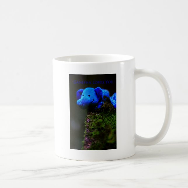 Taza De Café Ganesha te ama (Derecha)