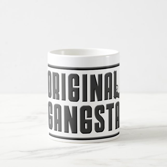 Taza De Café Gangsta original (Centro)