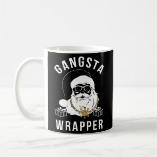 Taza De Café Gangsta Wrapper Gangster Santa