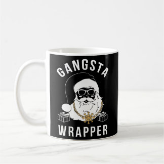 Taza De Café Gangsta Wrapper Gangster Santa