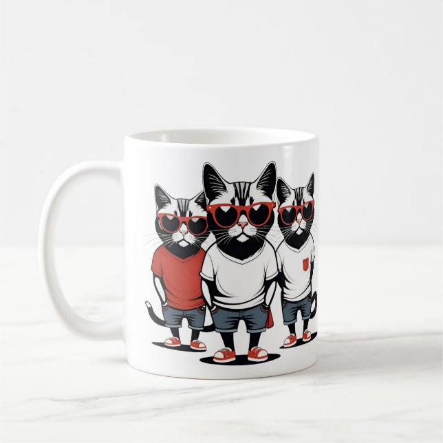 Taza De Café Gangster Cute (Izquierda)