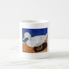 Taza De Café Ganso Blanco