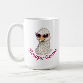 Taza De Café Ganso Bougie - Ganso Glamuroso Divertido