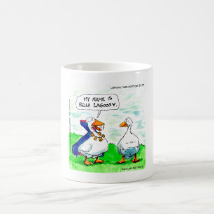 Taza De Café Ganso Divertido Vampiro Rick London Con Cencerros