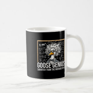 Taza De Café Ganso Genio Más Inteligente Que El Pájaro Promedio