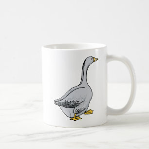 Taza De Café Ganso gris