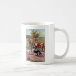 Taza De Café Ganso Gris Con Todos Sus Amigos