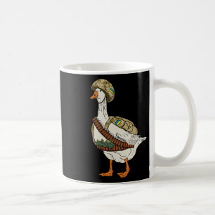 Taza De Café Ganso militar ucraniano Combyt Soldado Divertido R