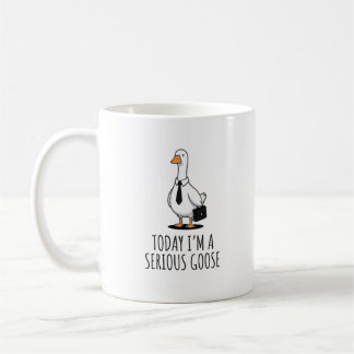 Taza De Café Ganso serio divertido Oficina