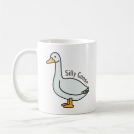 Taza De Café Ganso Tonto, Ganso Divertido, Amante de los Gansos