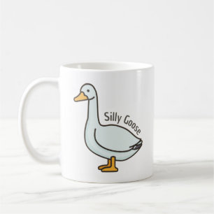 Taza De Café Ganso Tonto, Ganso Divertido, Amante de los Gansos