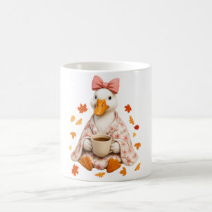 Taza De Café Ganso Tonto Manta de Flor de Cerezo de Café de Oto
