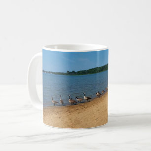 Taza De Café Gansos en Silver Lake, Wisconsin