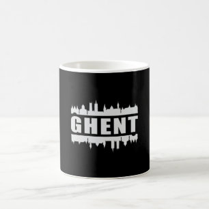 Taza De Café Gante Bélgica Ciudadela Cipryscape Gracioso Regalo