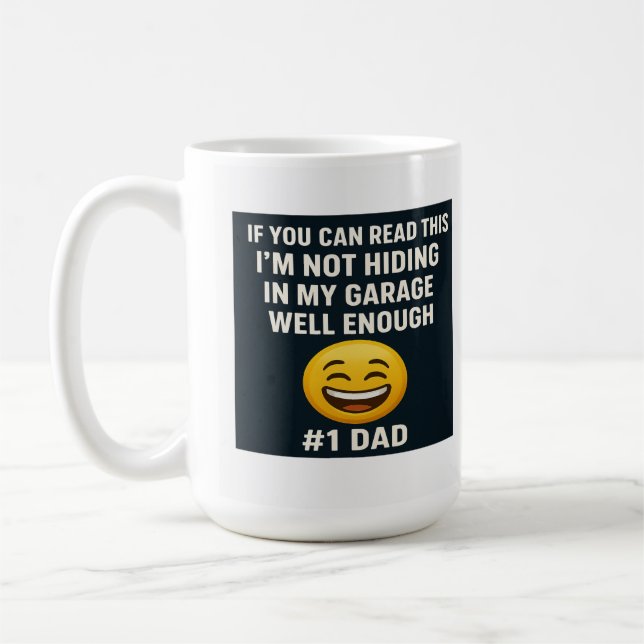 Taza De Café Garage Hideout - #1 Dad (Izquierda)