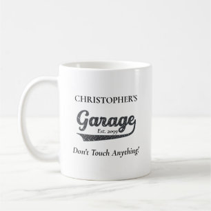 Taza De Café Garage No Tocar Nada
