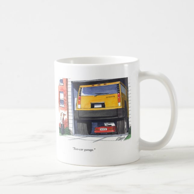 Taza De Café Garaje de dos coches (Derecha)