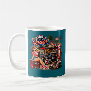 Taza De Café Garaje NRH – Construido para Clásicos Americanos V