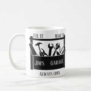 Taza De Café Garaje personalizado