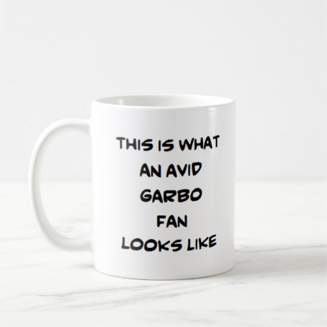 Taza De Café garbo fan, avid (Izquierda)