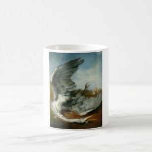 Taza De Café Garceta herida (por George Frederick Watts)