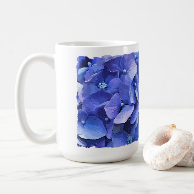 TAZA DE CAFÉ GARDEN FLOWERS (Con donut)