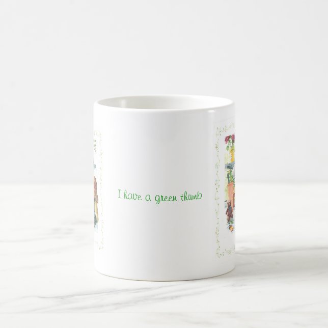 Taza De Café Gardener Teddy Bear (Centro)