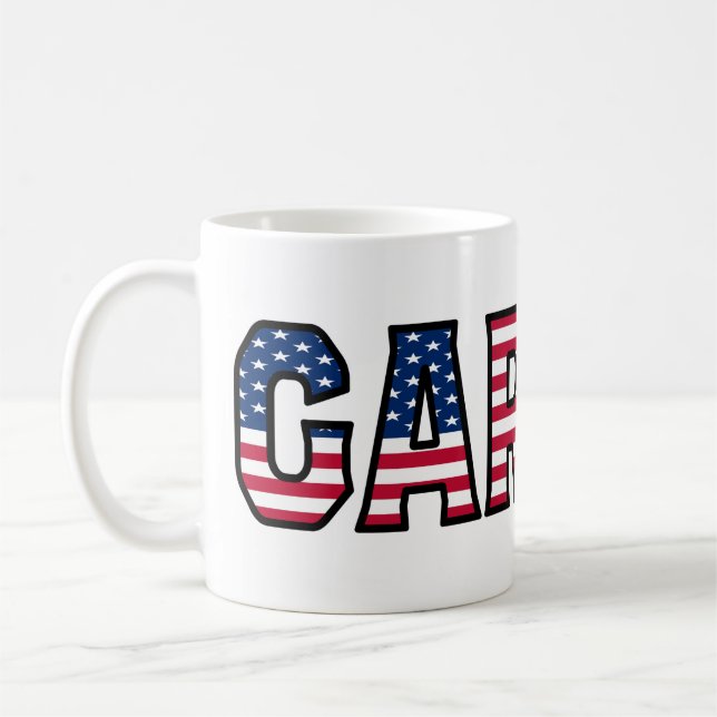 Taza De Café Gareth Name Vorname USA styled Tasse Kaffeetasse (Izquierda)