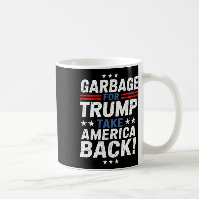 Taza De Café Garge For Trump Take America Ck Presidential Elect (Derecha)