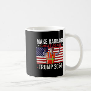 Taza De Café Garge para Trump Haz que el Garge americano sea gr