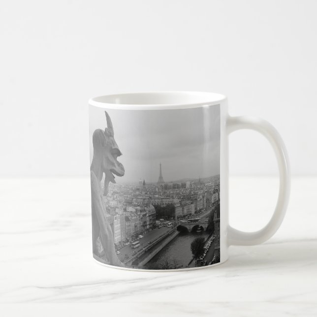 Taza De Café Gargoyle de Notre Dame (Derecha)