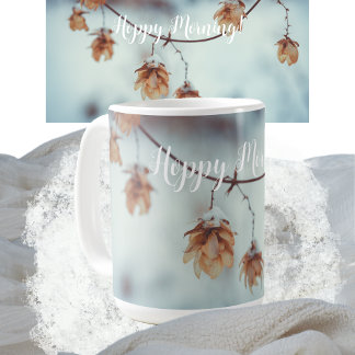 Taza De Café Garland seco y hueco de nieve