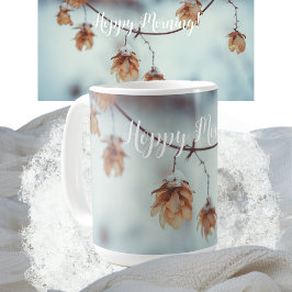 Taza De Café Garland seco y hueco de nieve