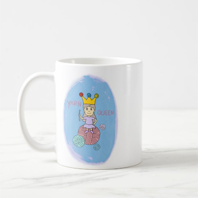 Taza De Café Garn Königin (Izquierda)