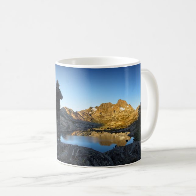Taza De Café Garnet Lake Sunrise - John Muir Trail (Anverso derecho)