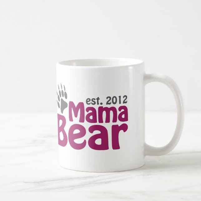 Taza De Café Garra 2012 de la mamá oso (Derecha)