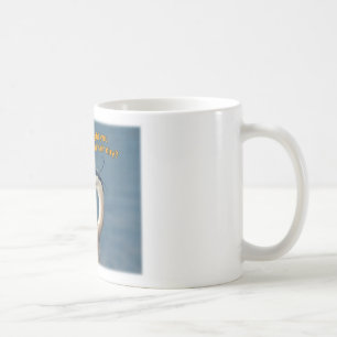 Taza De Café Garza de gran azul "mún día del pelo "