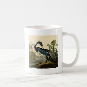 Taza De Café Garzas de Louisiana de Audubon Pájaros América Art