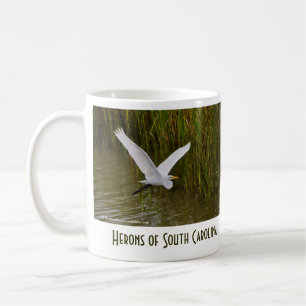 Taza De Café Garzas del SC de Charleston