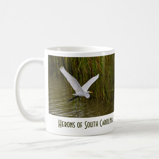 Taza De Café Garzas del SC de Charleston (Izquierda)