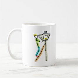 Taza De Café Gaslighting Stickman