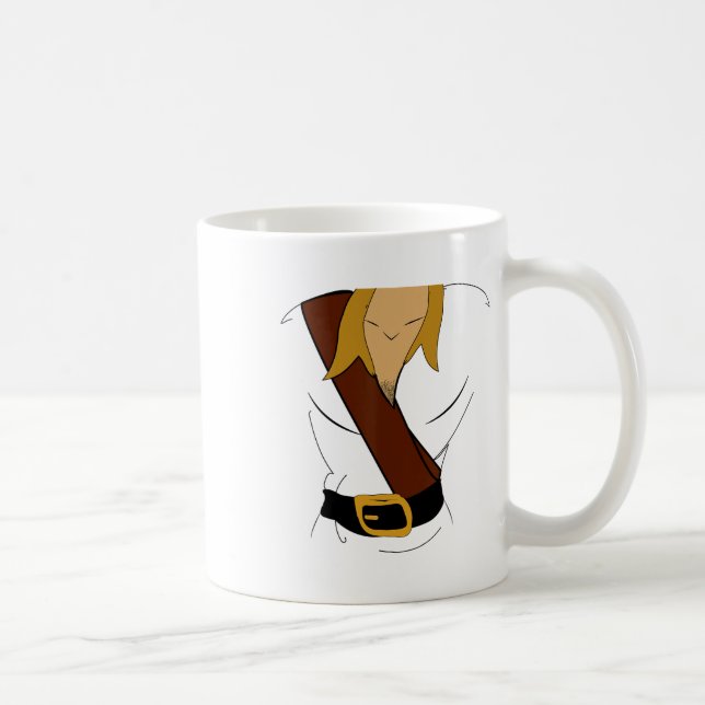 Taza De Café Gaston Halloween Costume Fun (Derecha)