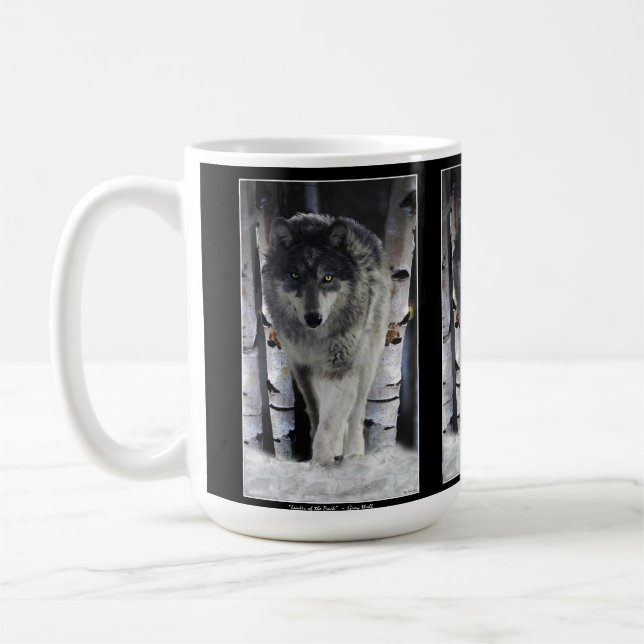 Taza De Café GASTOS GRIS WOLF Wildlife Gig Mugs (Izquierda)