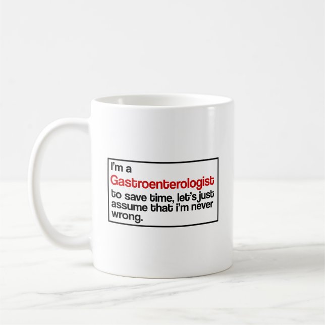 Taza De Café Gastroenterólogo (Izquierda)