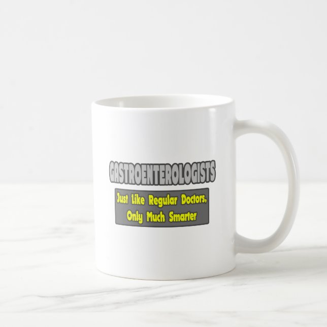Taza De Café Gastroenterólogos... más inteligentes (Derecha)