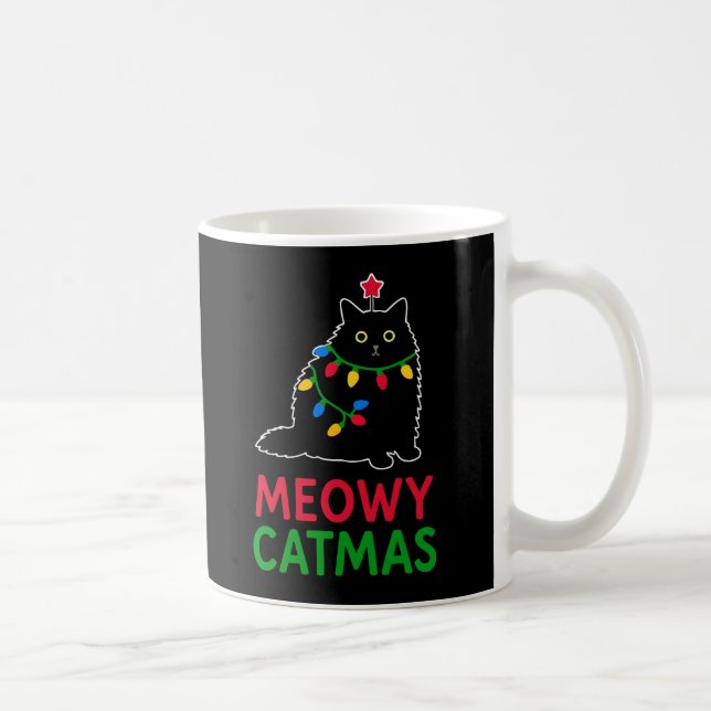 Taza De Café Gat Navidad (Derecha)