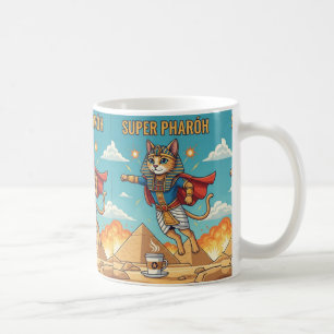 Taza De Café Gata Faraón Bastet Diosa Egipcia Heronen Sekhment 