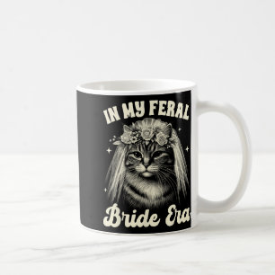 Taza De Café Gata Novia Prometida Gato Boda En Mi Freal