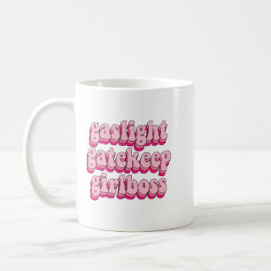Taza De Café gateando con luz de gas