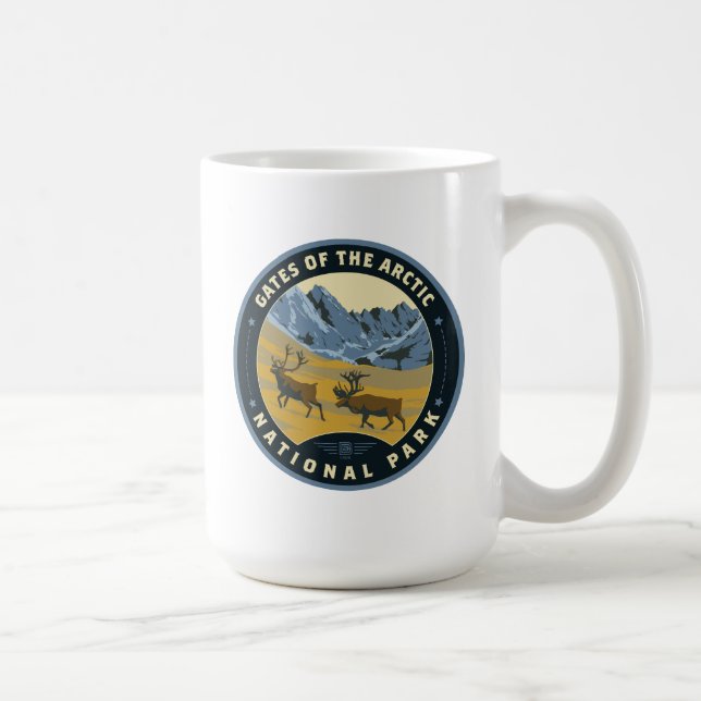Taza De Café Gates of the Arctic National Park (Derecha)